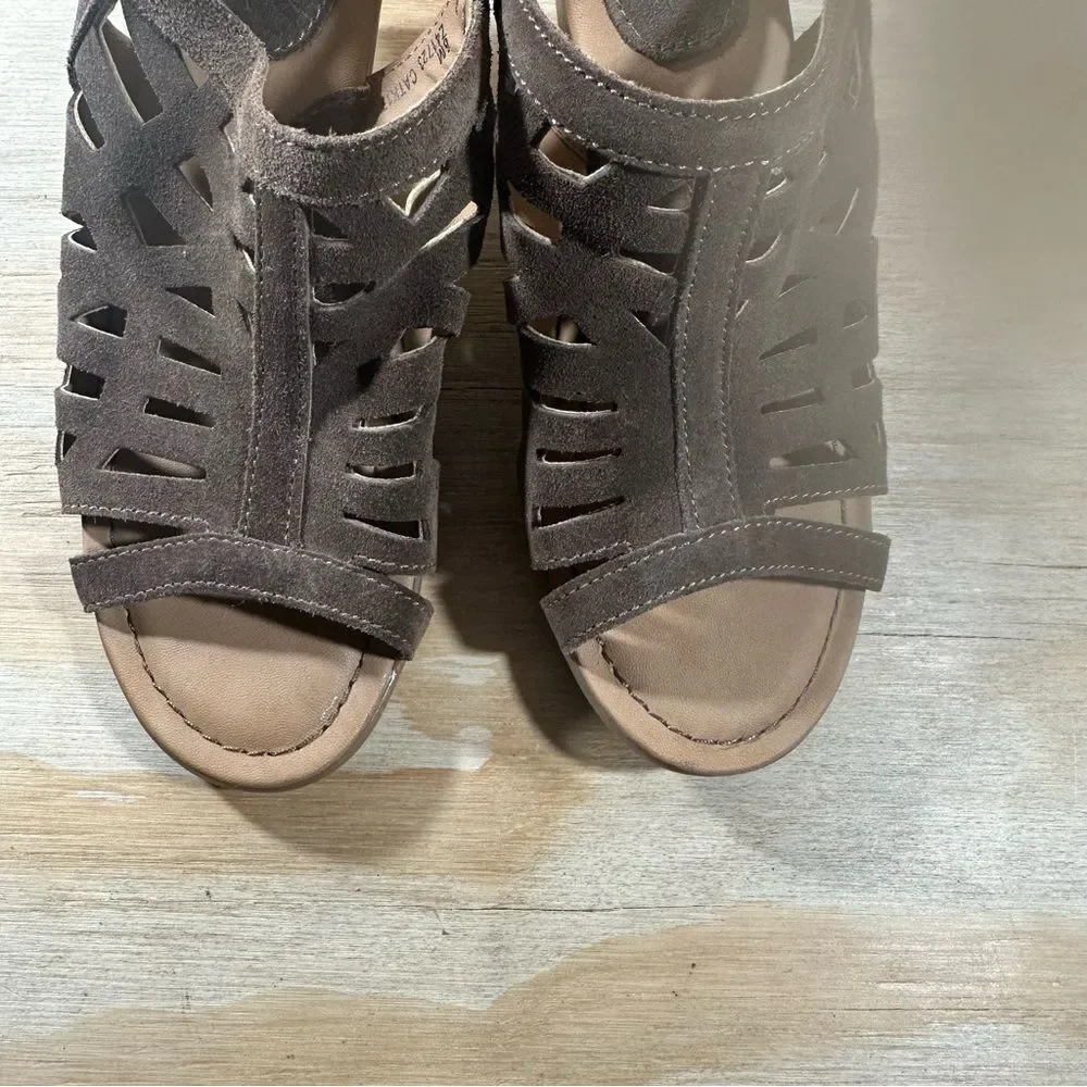 Boc Dixie Slingback Brown Sandals Women's Size 6